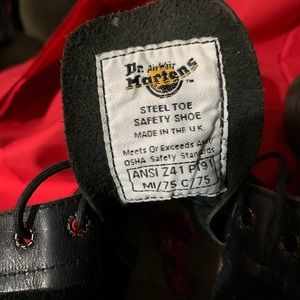 Steel toe dr martens
